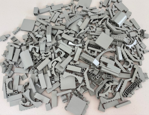 Lego lot old light gray - lot, 50