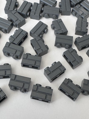 100 brand new lego - 1x2, dark