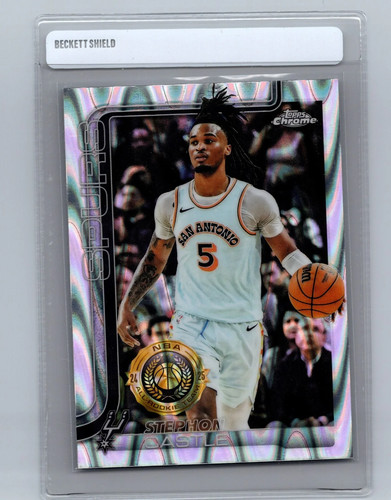 2025 topps chrome - chrome, stephon