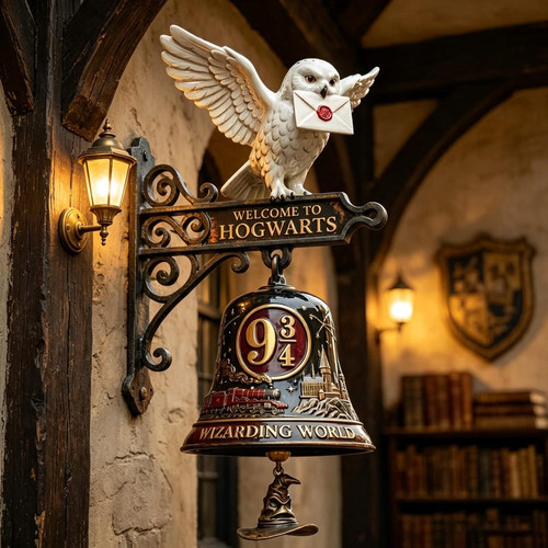 Wizard school inspired door - wizard,