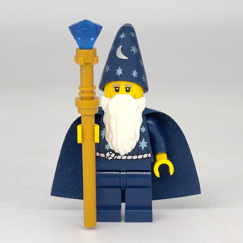 Lego castle dark blue wizard - blue,