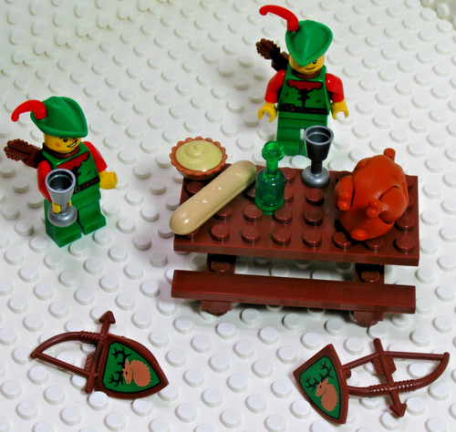 Lego castle forest men - 2,