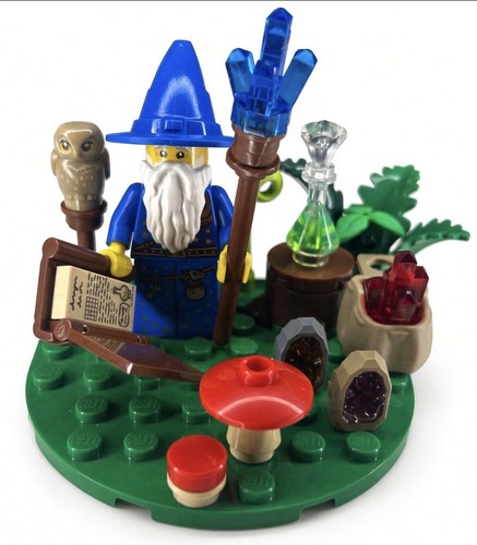 Lego wizard minifigure - lego,