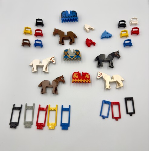 Lego castle horses - lego,