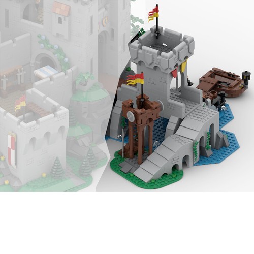 Moc 139136 medieval bridge - medieval,