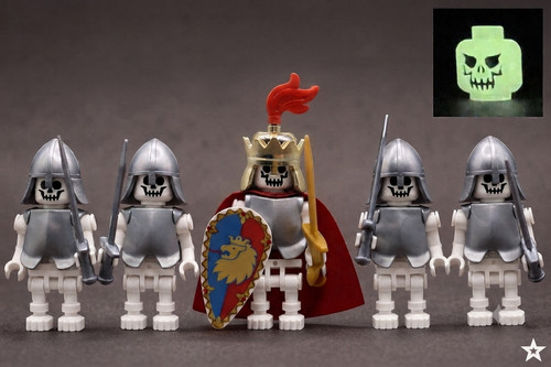 Lego skeleton minifigures - skeleton, lot