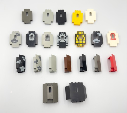 Lego castle wall panels - panels, &