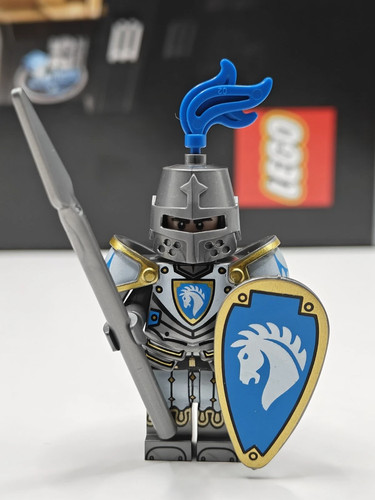 New castle armored horse - new,