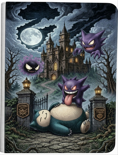 Gengar snorlax castle uv - snorlax, at