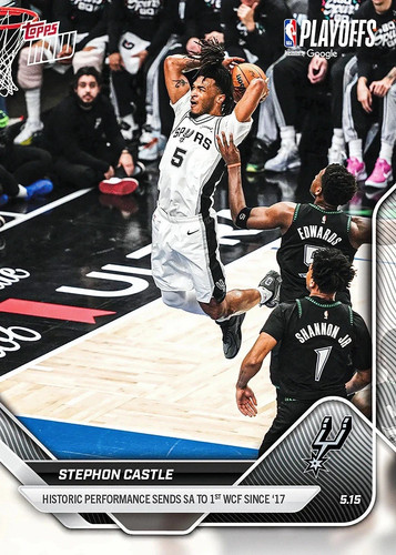 Stephon castle spurs advance - stephon,