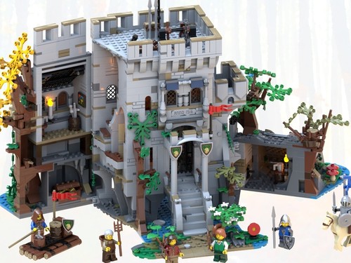 Lego bricklink castle the - castle, in